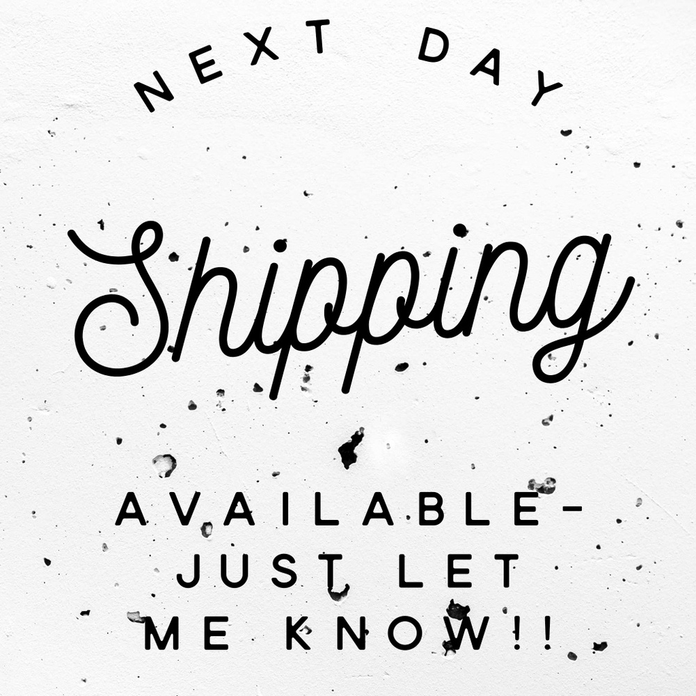 NEXT DAY SHIPPING